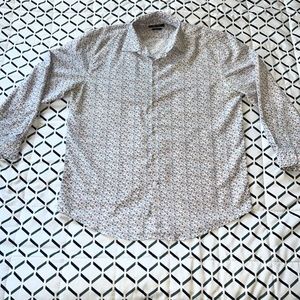 Flowered Dress Shirt